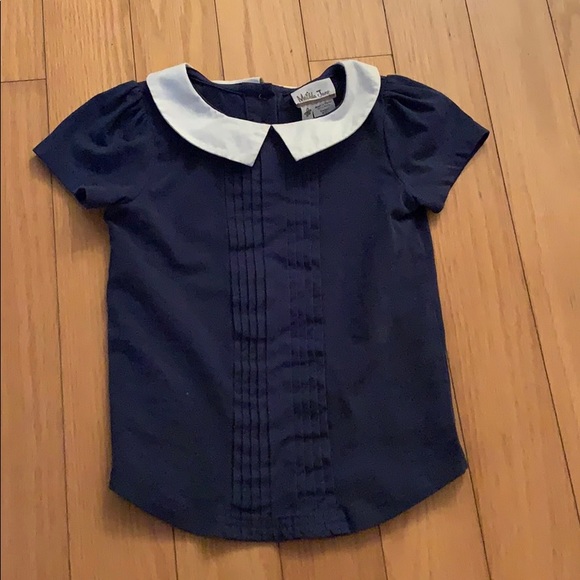 Matilda Jane Navy Blouse - Picture 1 of 2
